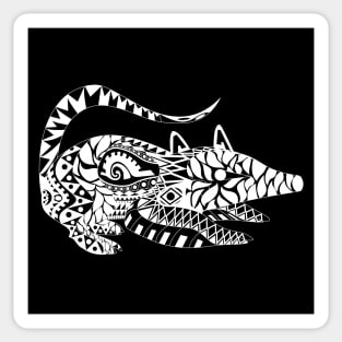 don tlacuache mariachi pattern possum ecopop Sticker